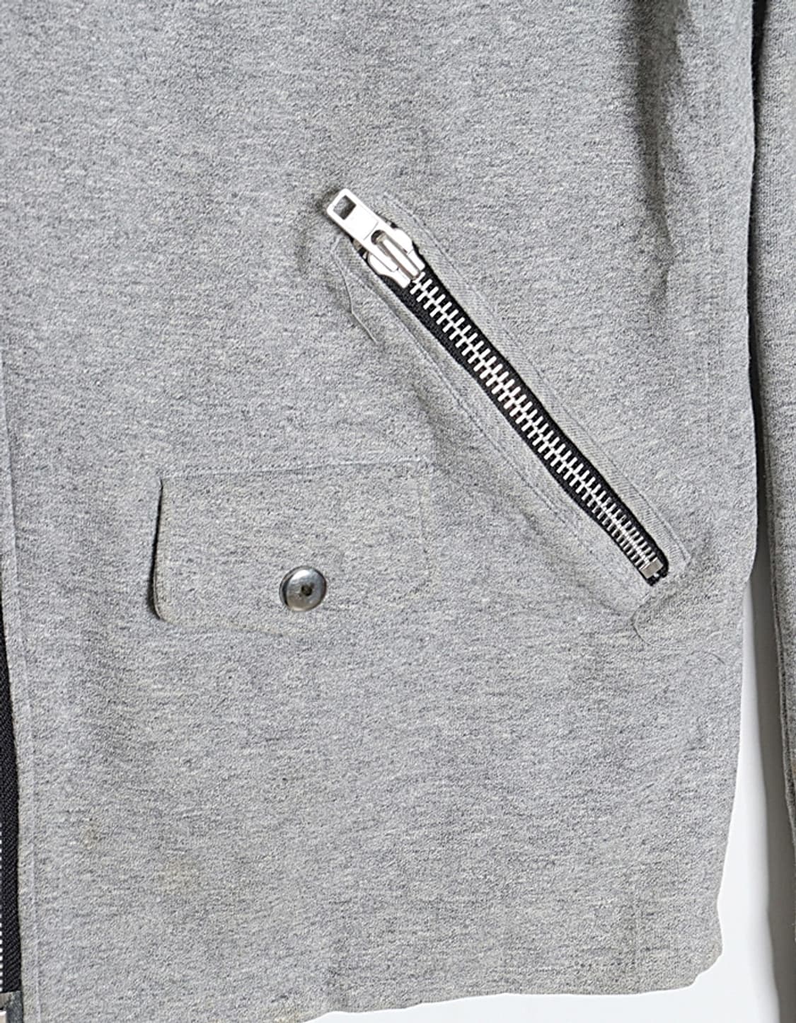 JACKROSE Hooded Sweat Rider Jacket 상품이미지4