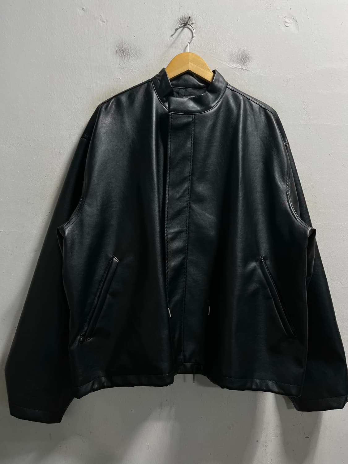 100-110 Rayble 루즈핏 가죽 자켓 정품 상품이미지1