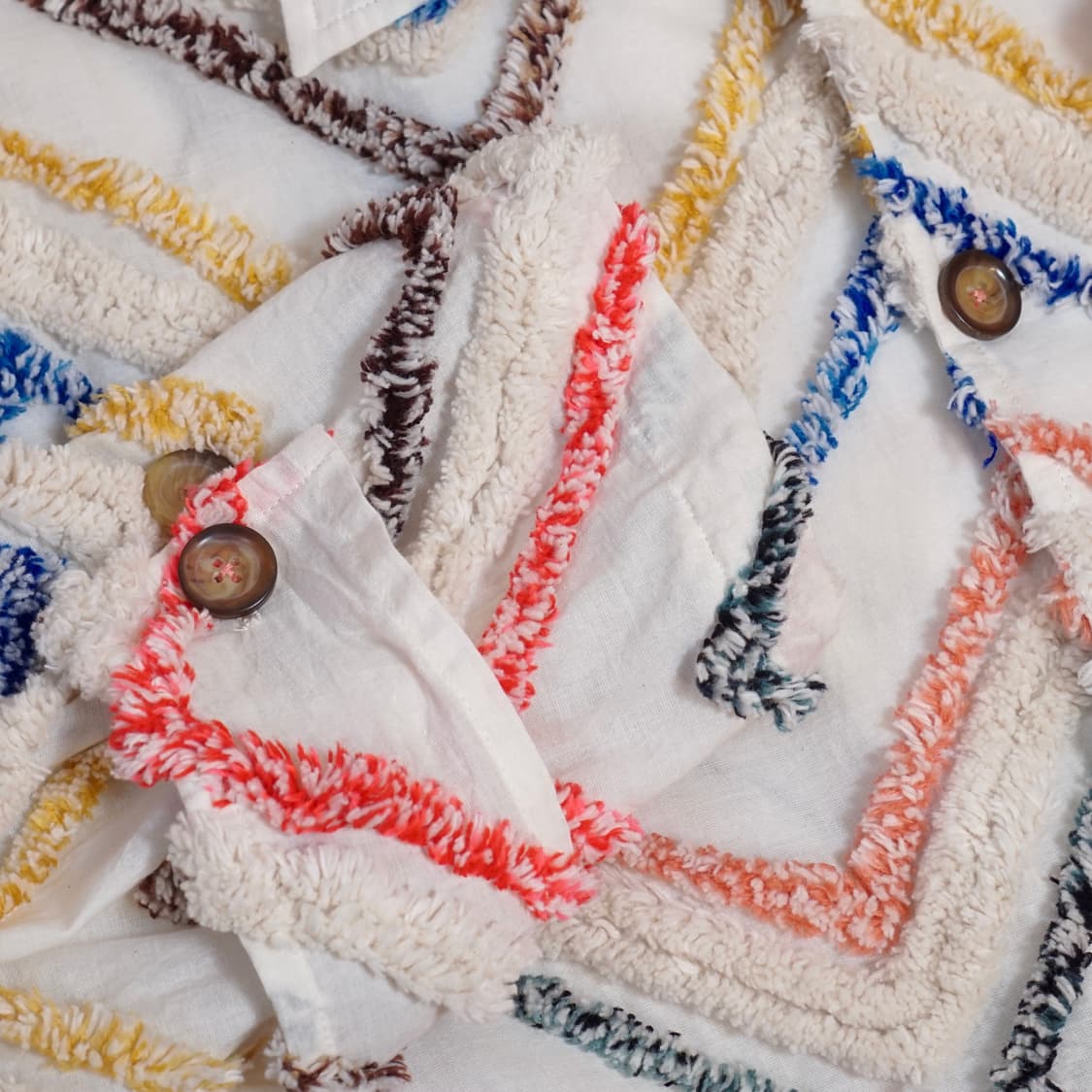 Harago 하라고 셔닐 자수 자켓 상품이미지6