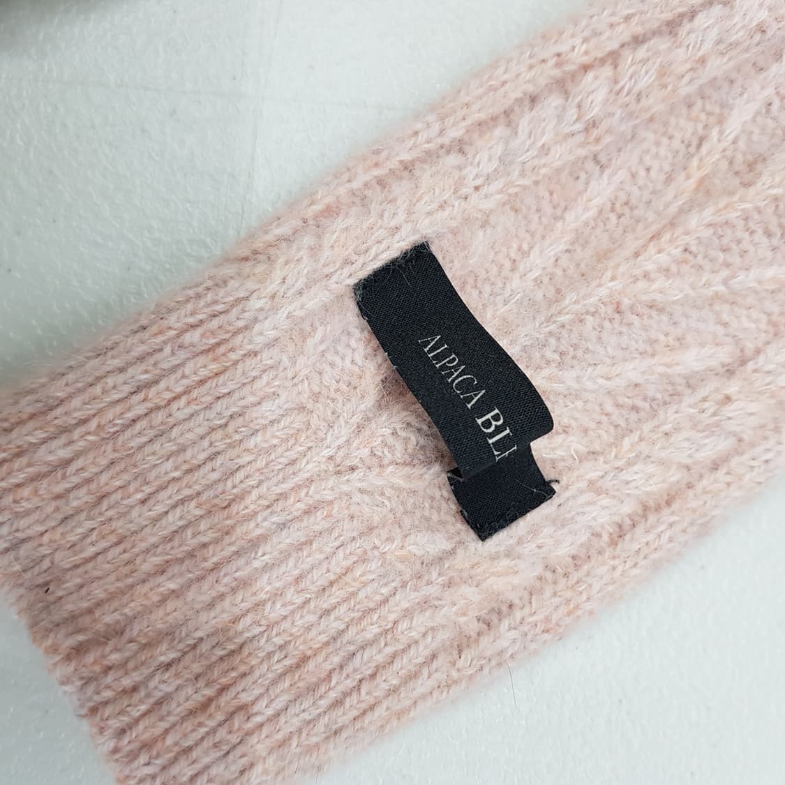 잇미샤 2024 알파카 블렌드 핑크 니트 55사이즈 상품이미지4