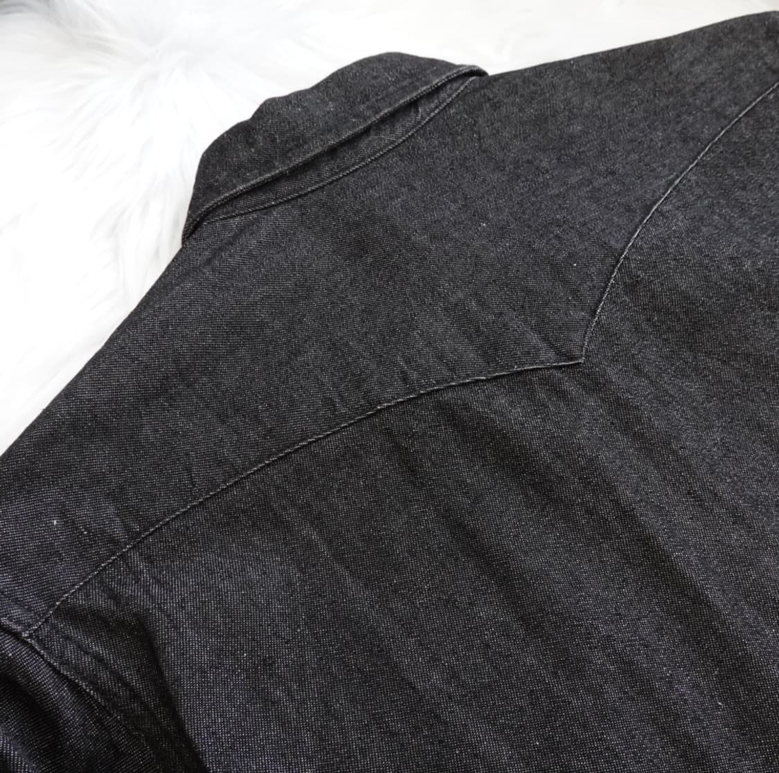 Wrangler 랭글러 블랙 데님 셔츠 1870 상품이미지6