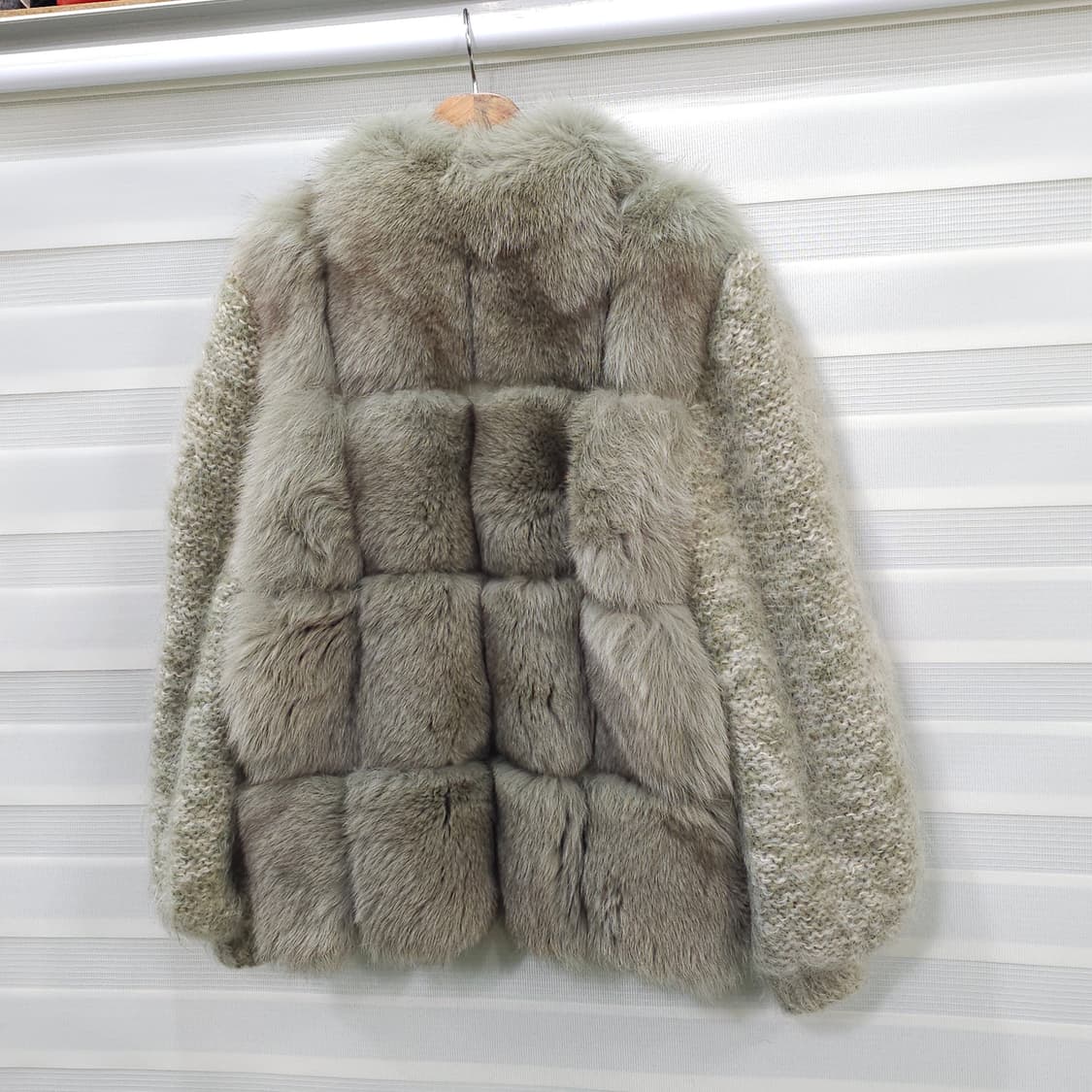 JAPAN 빈티지 폭스퍼 집업자켓- 우먼M정도 상품이미지5