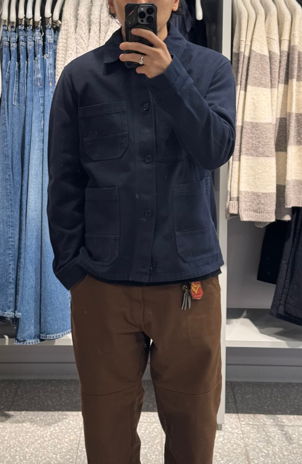 master-piece 더블니팬츠 브라운 L 상품이미지8