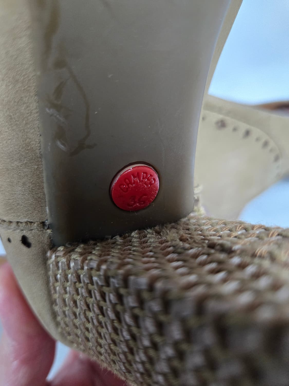 캠퍼 스웨이드 플랫폼 힐 펌프스 36 상품이미지9