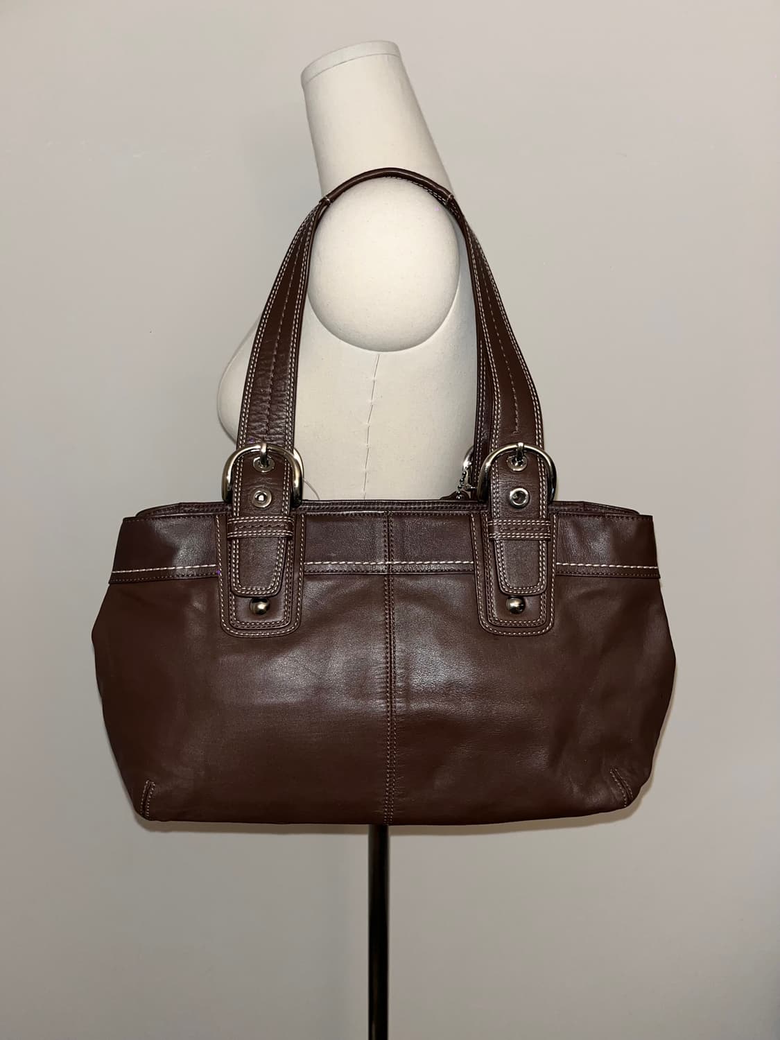 📦90s Coach brown shoulder bag 상품이미지5