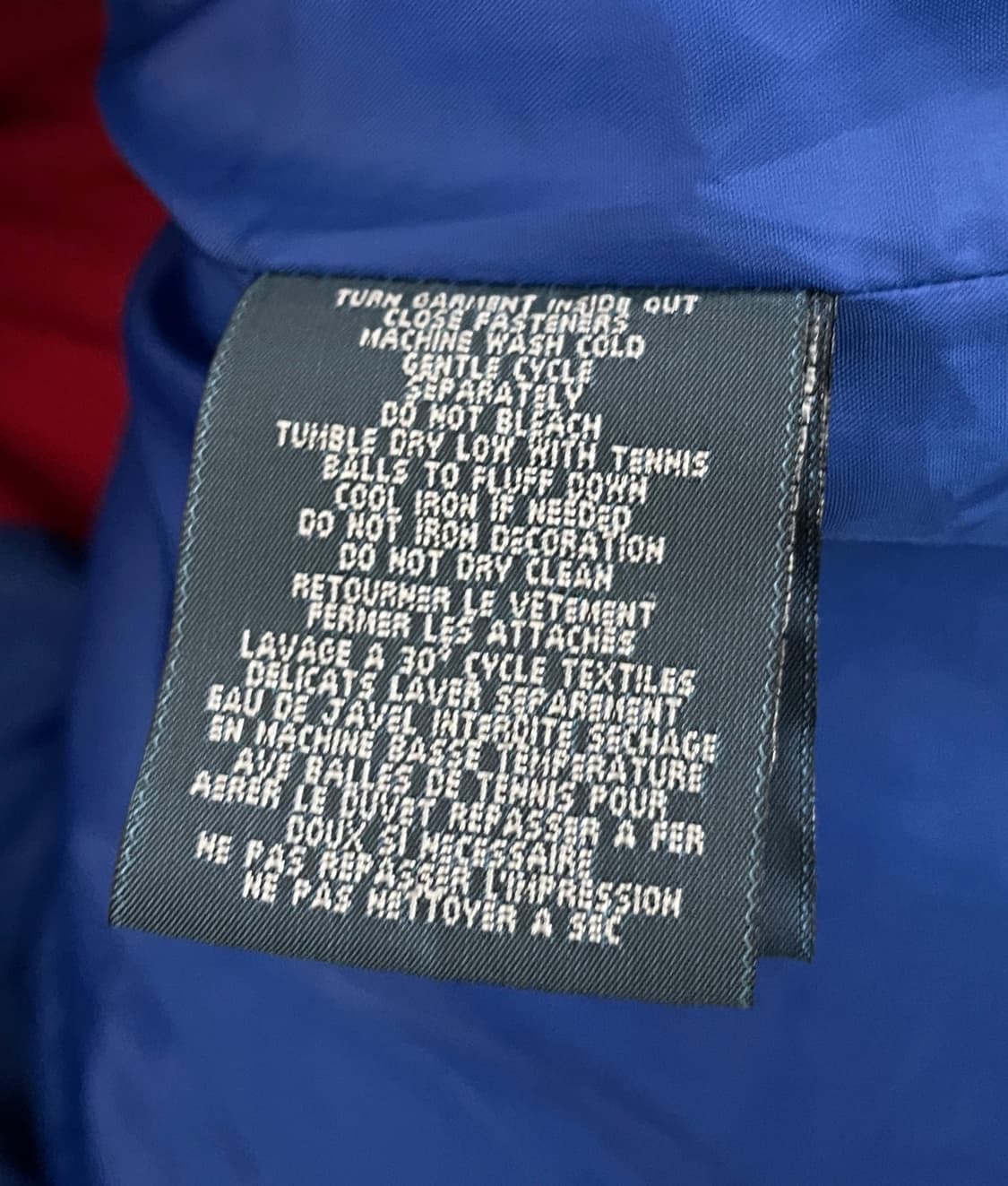 폴로 랄프로렌 00s 빅포니 덕다운 패딩 상품이미지9