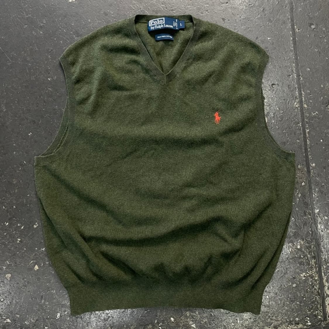 100 폴로 랄프로렌 니트조끼 상품이미지1