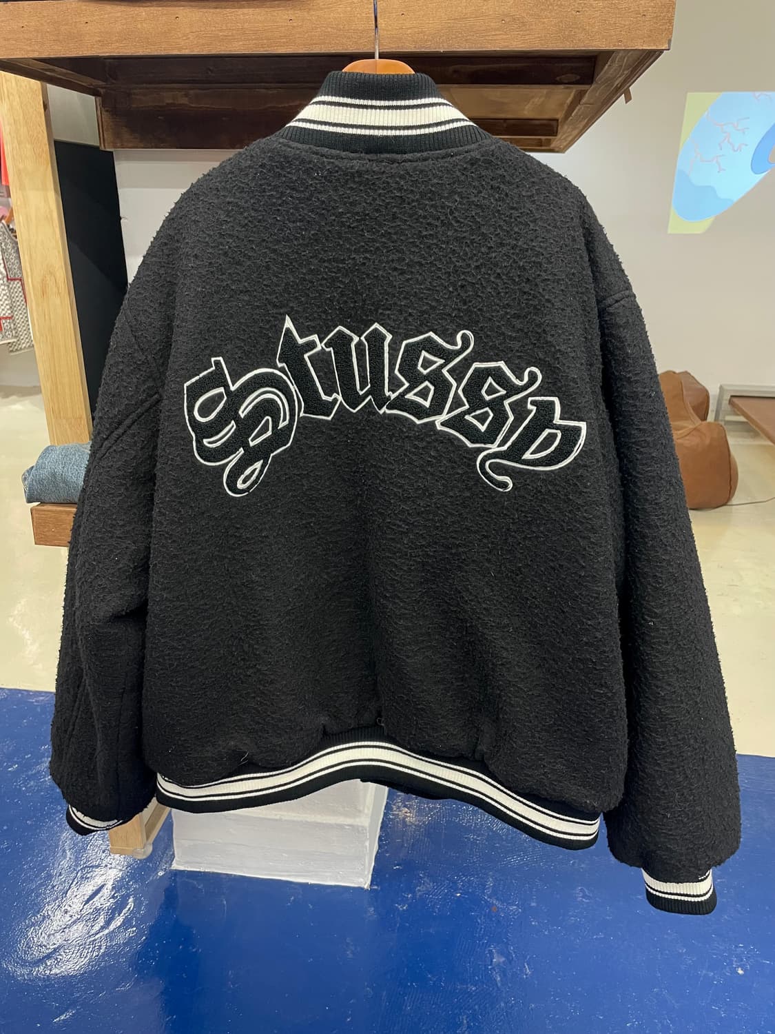 Stussy 스투시 카센티노 울 바시티 자켓 상품이미지1