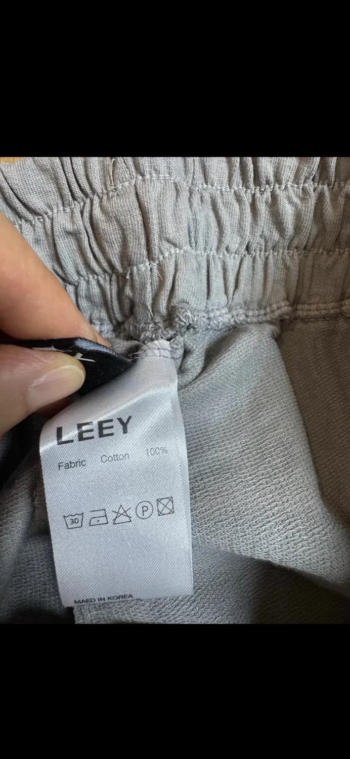 엘이이와이leey 체인로고 후디 세트 -트레이닝복세트 상품이미지5