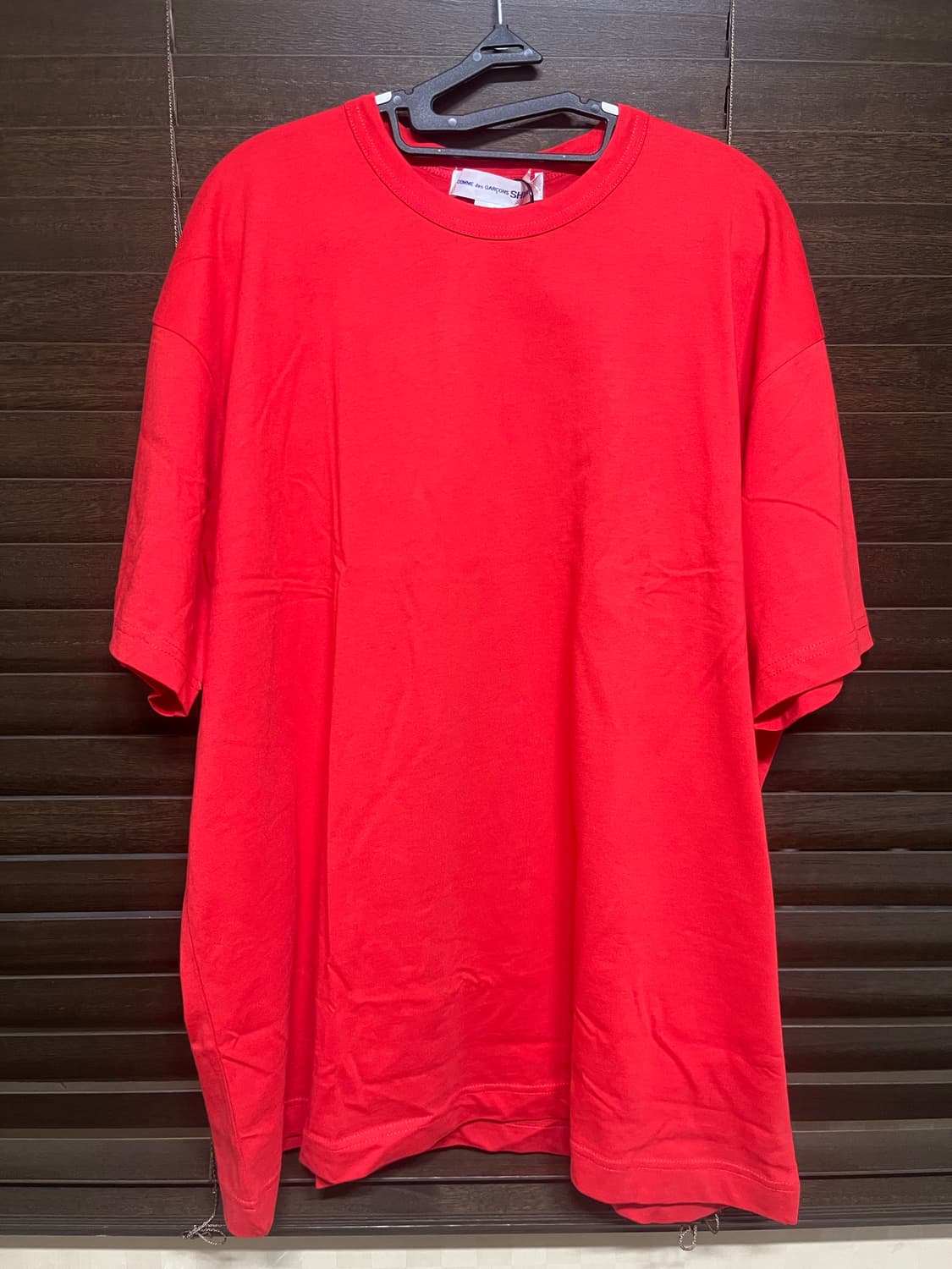 꼼데가르송 셔츠 백로고 반팔티 상품이미지1