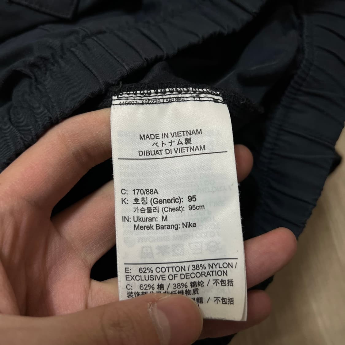 나이키 스우시 아노락 후드 바람막이 M/95  상품이미지6