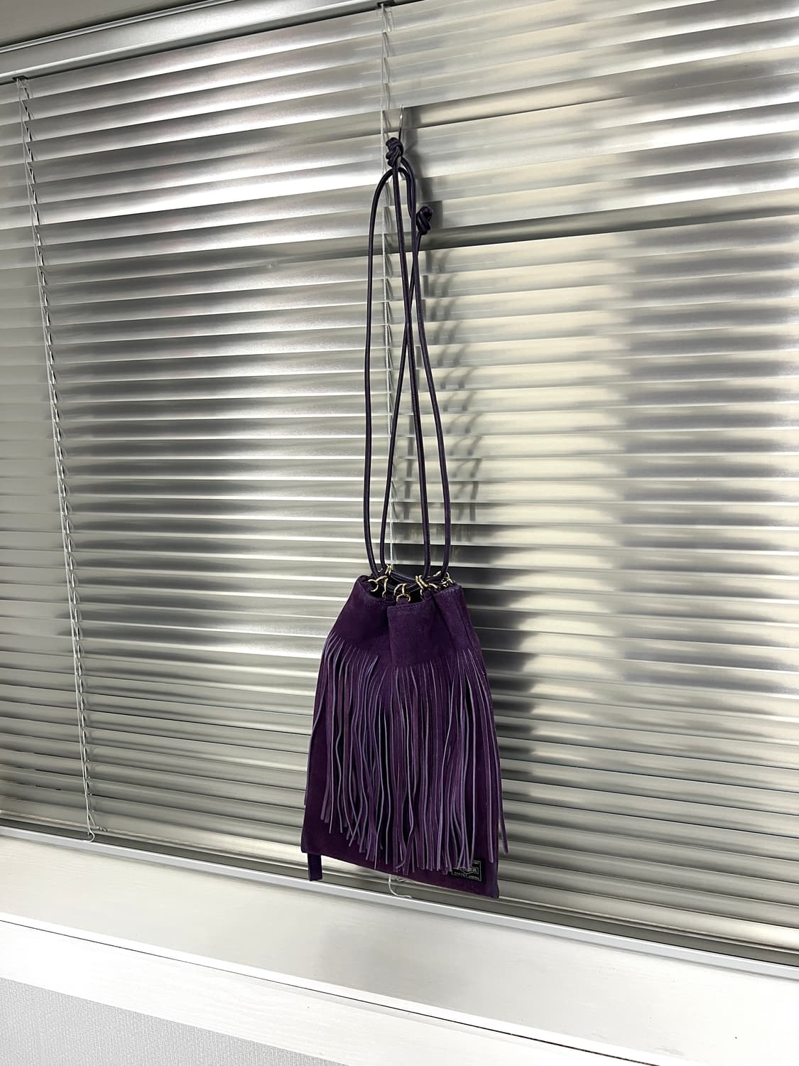 PORTERx5525gallery-SUEDE FRINGE BAG 상품이미지1