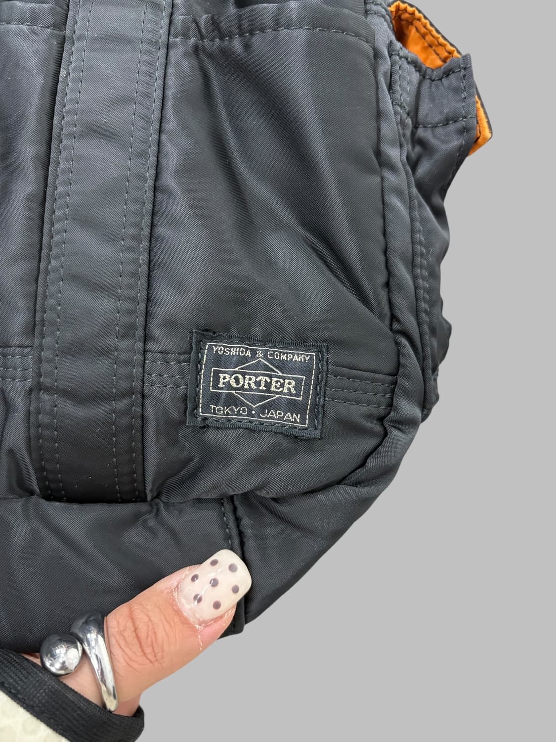 PORTER tanker tote bag black 상품이미지10