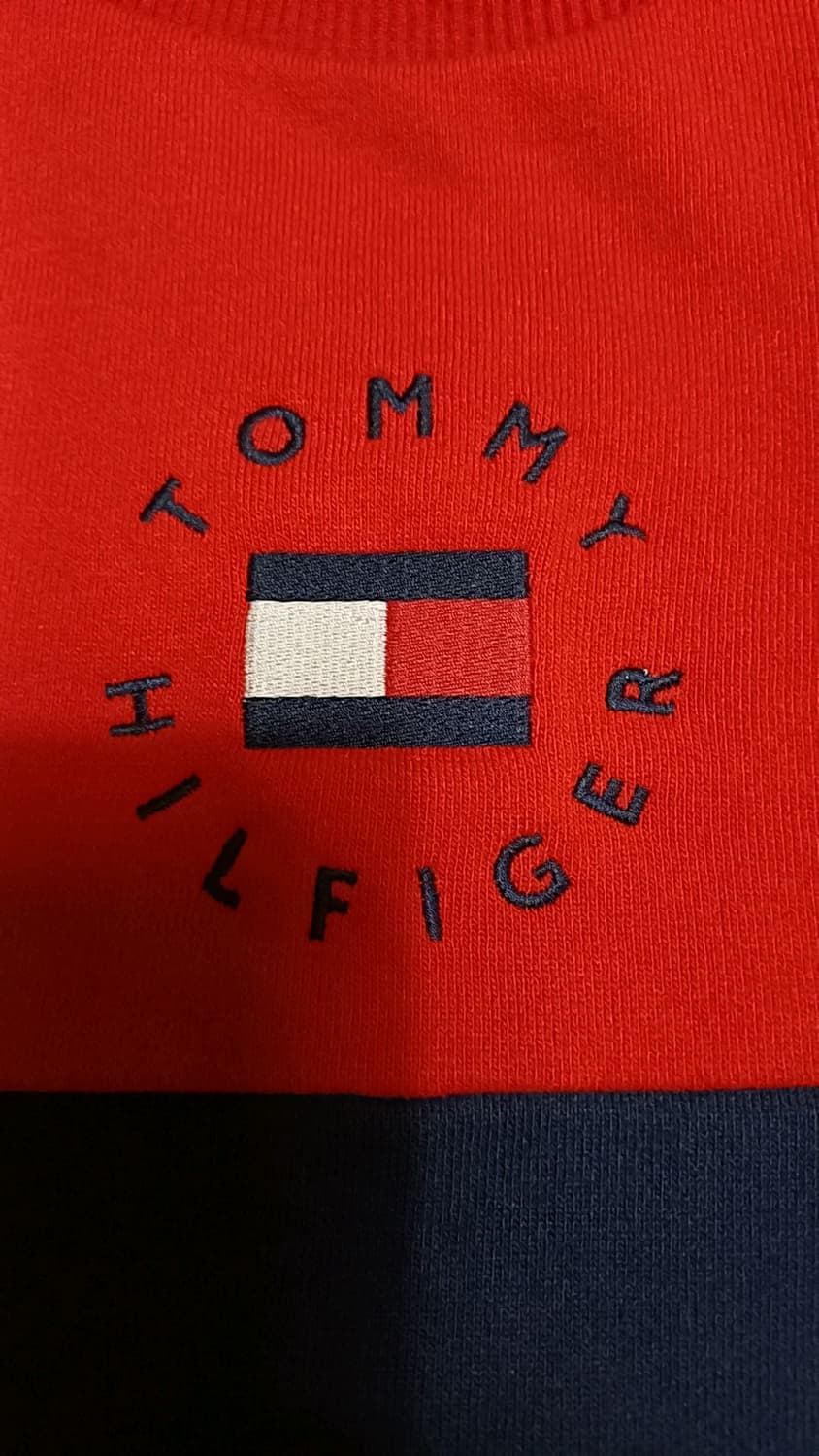 타미힐피거 기모맨투맨원피스 95 여성66 가슴49 기장88 상품이미지3