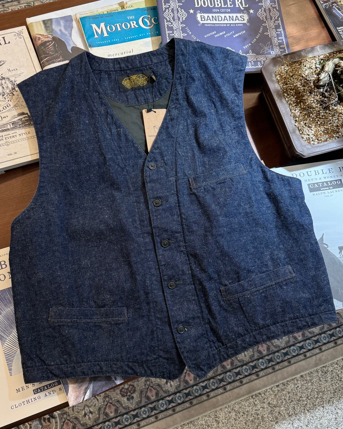 RRL 인디고 넵 워크 베스트 상품이미지1