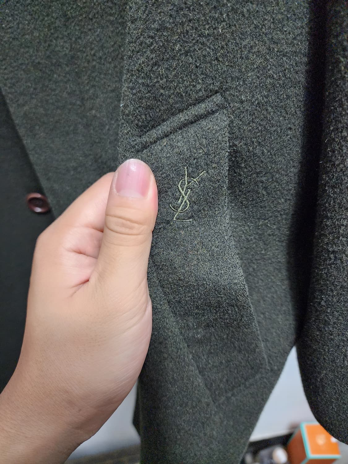 (내피포함) 입생로랑 YSL 울100 코트  상품이미지4