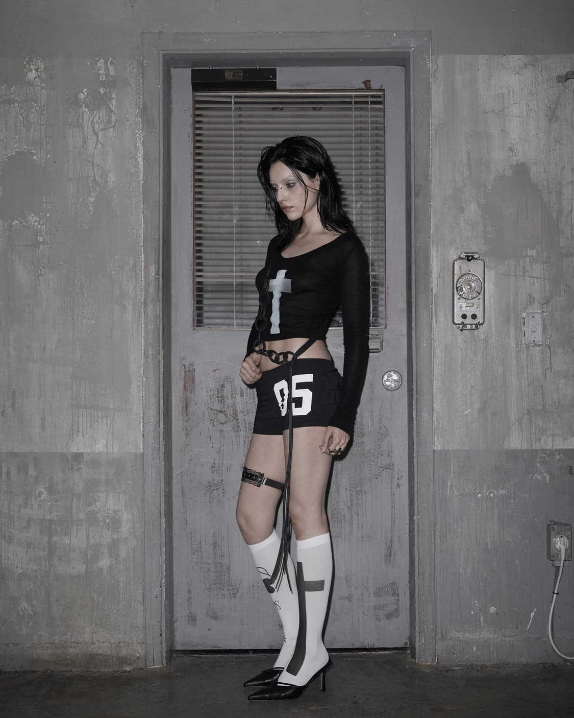 SAUCY Glint cross T (Black) 상품이미지4