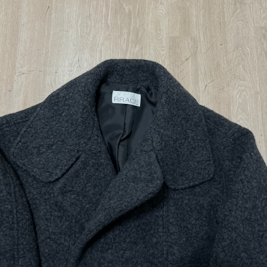 RRACE 레이스 여성 오버핏 울 코트 FREE  상품이미지2