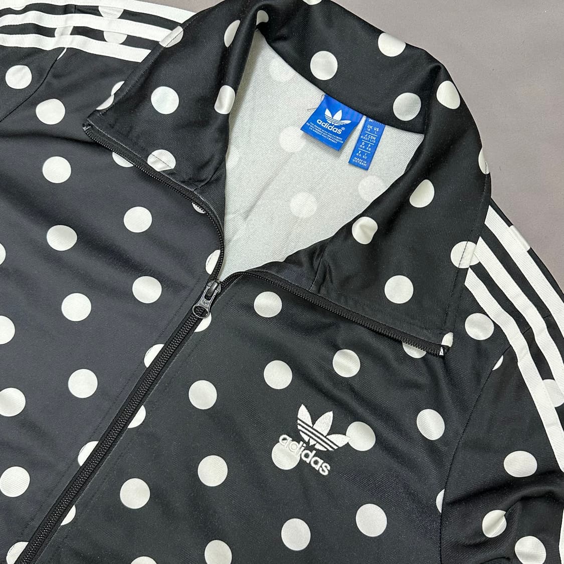 아디다스 파이어버드 도트 빈티지 져지 우먼L 상품이미지4