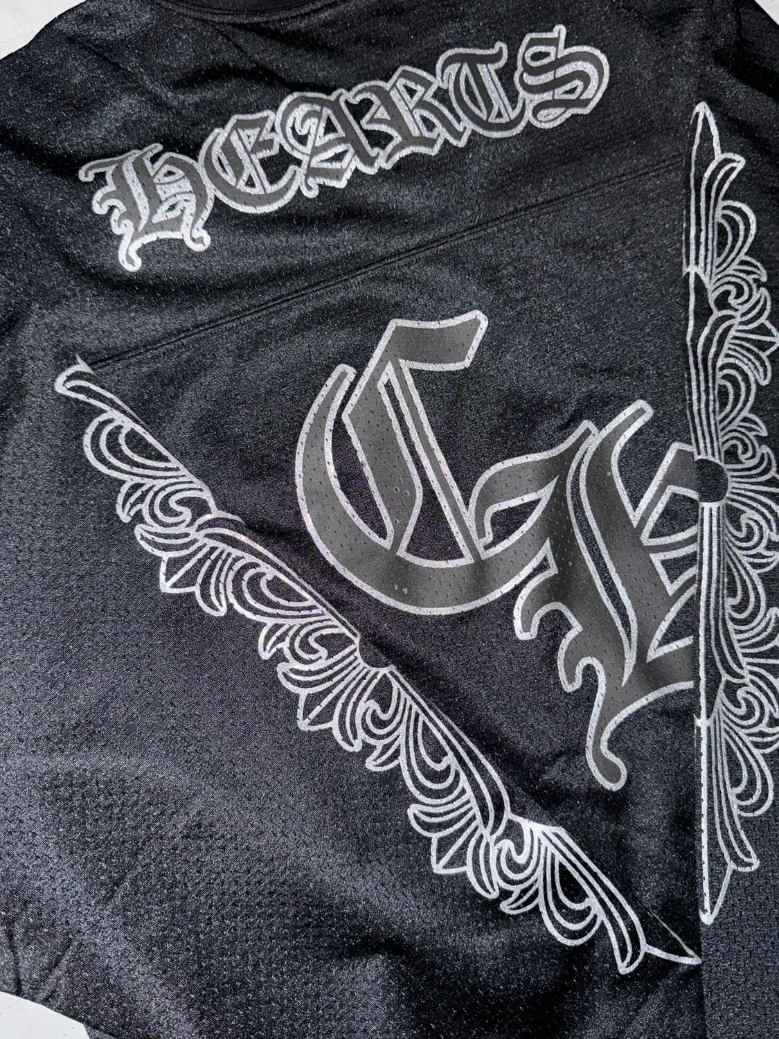 크롬하츠 메쉬 웜 업 롱슬리브 저지 M 상품이미지1