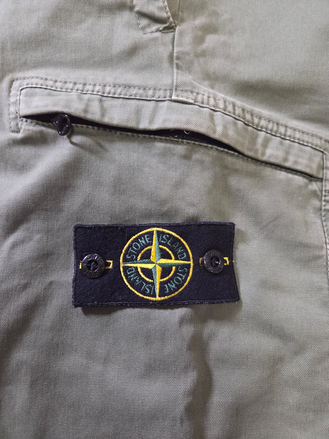 [21FW] 스톤아일랜드 카고 팬츠 올리브 (31) 상품이미지5