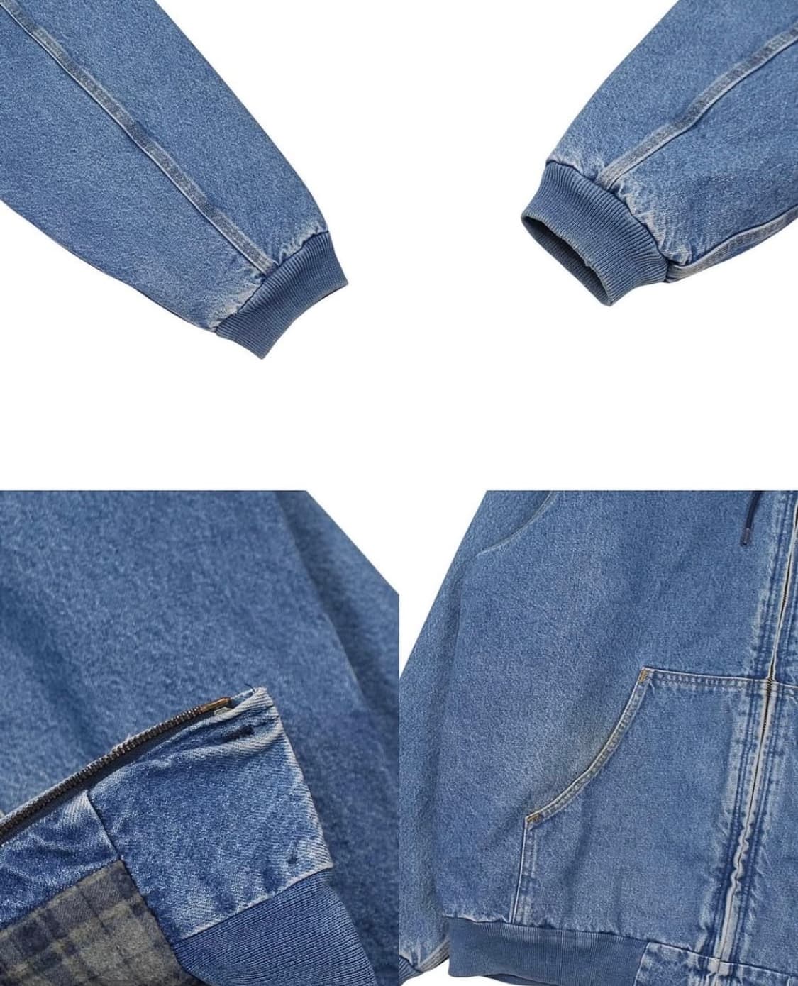 2002 칼하트 J139 DST 데님 액티브 자켓 빈티지 상품이미지8