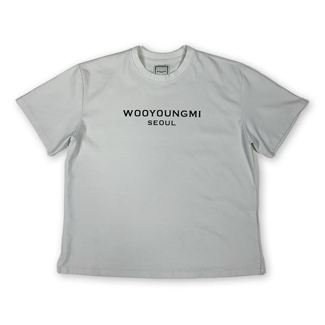 우영미 로고 반팔티 상품이미지1