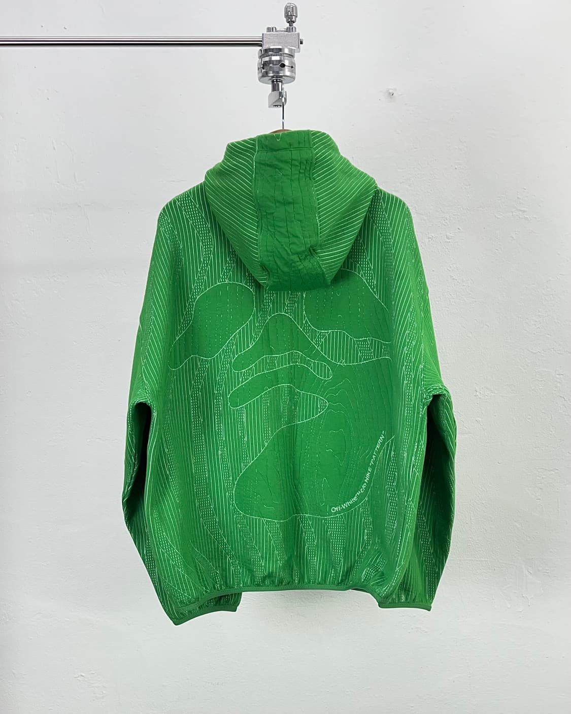 나이키 x 오프화이트 23fw 엔지니어드 후드 켈리 그린 상품이미지6