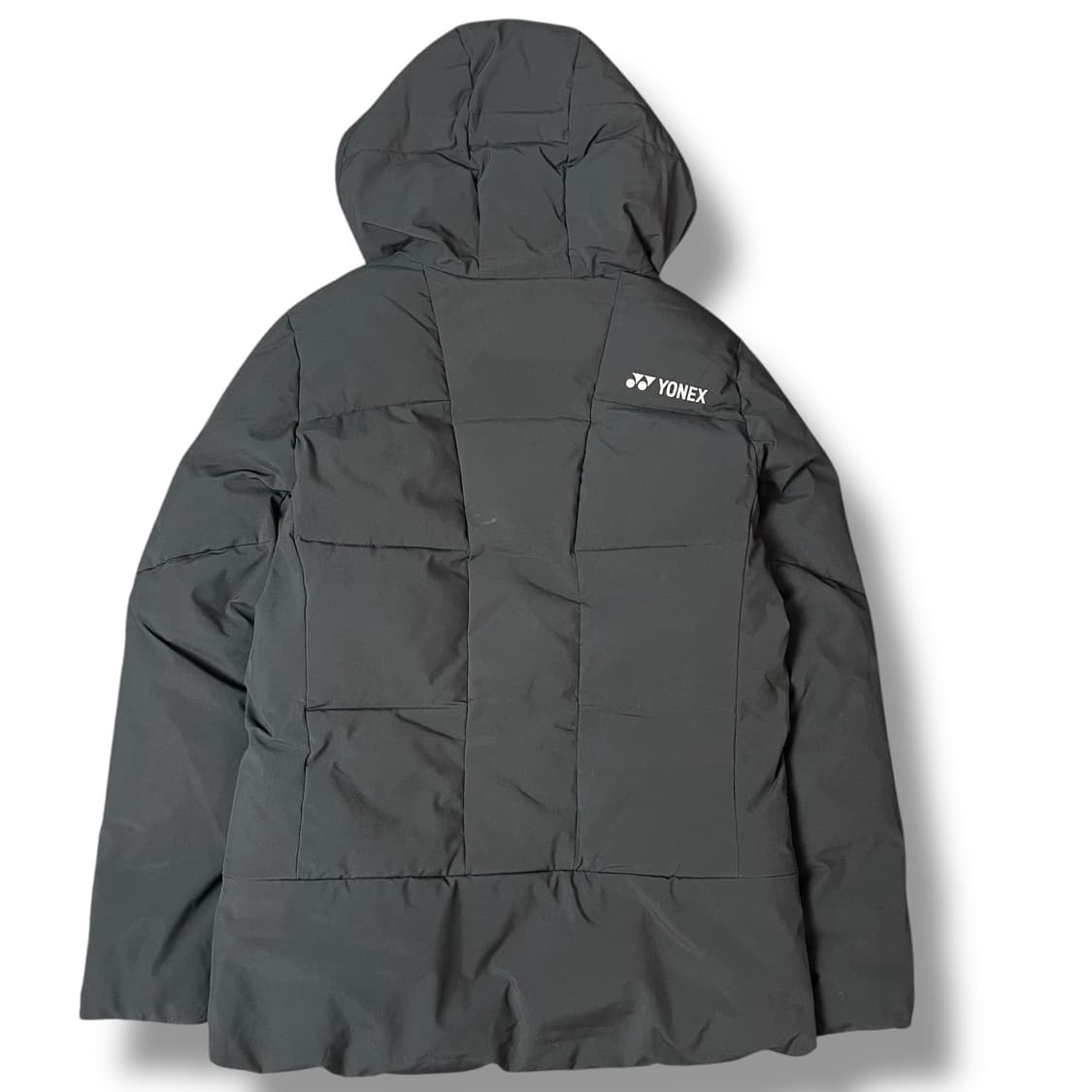 요넥스 오렌지 로고 블랙 푸퍼 패딩 90 상품이미지2