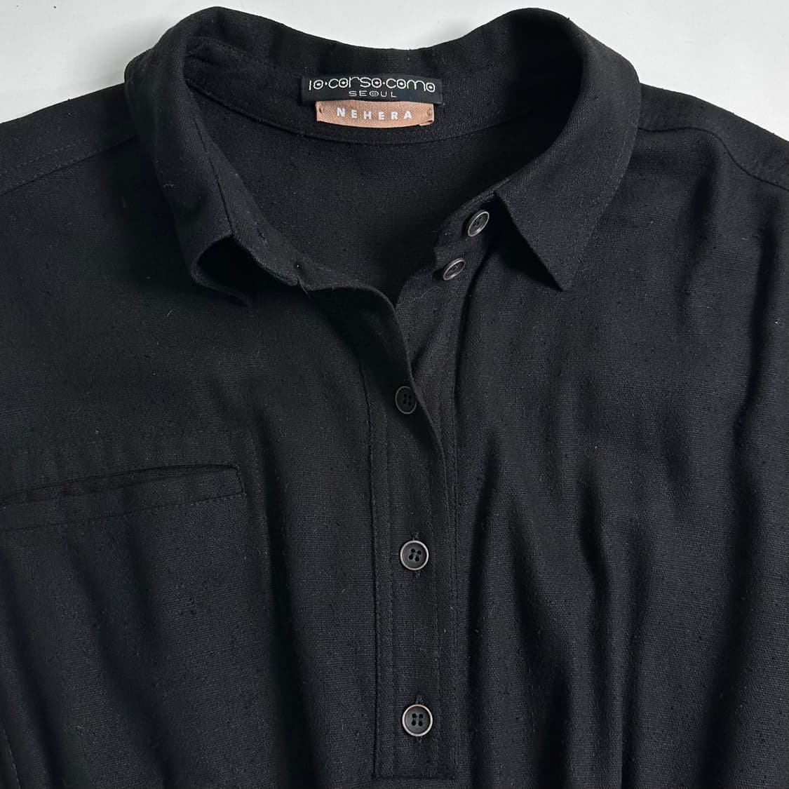 네헤라 린넨 벨티드 원피스 상품이미지3