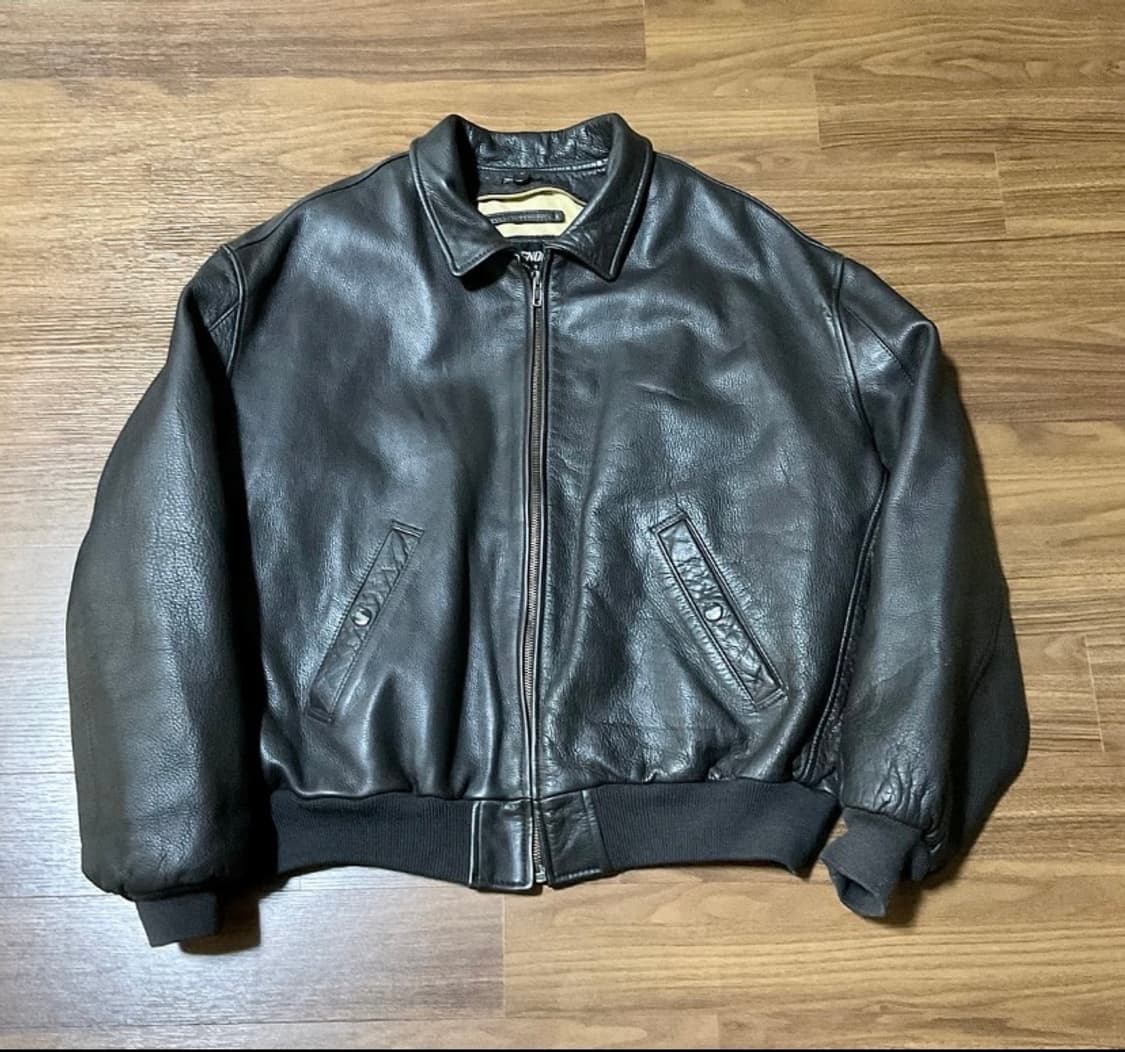빈티지 쉐비뇽 레더자켓 (XL)  상품이미지4
