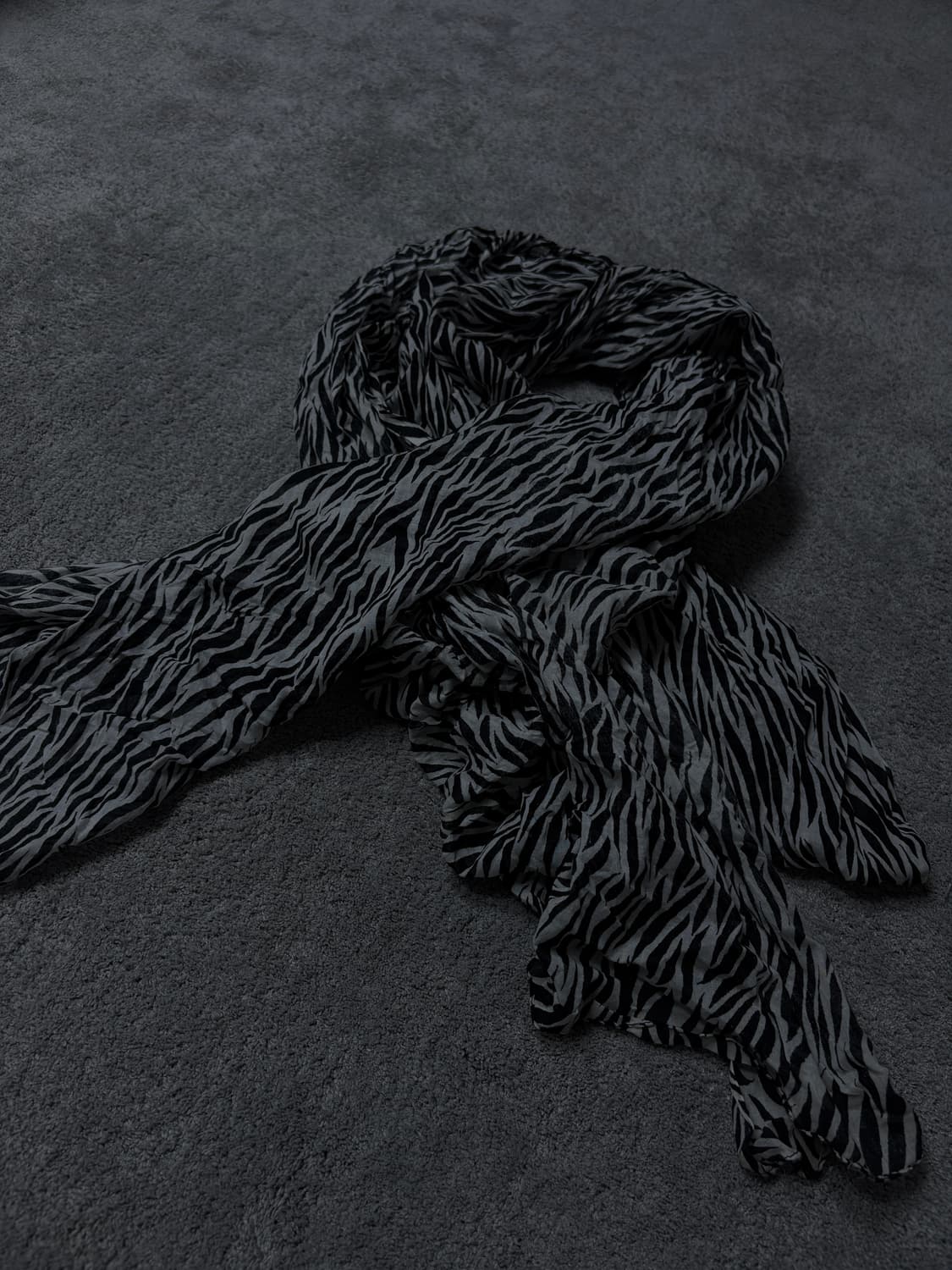 Vintage vkei punk mood leopard scarf 상품이미지2