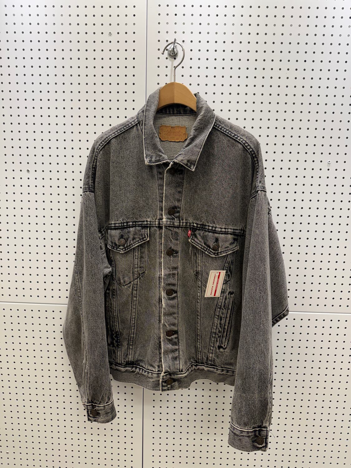 리바이스 빈티지 흑청 데님 자켓 U1624 상품이미지2