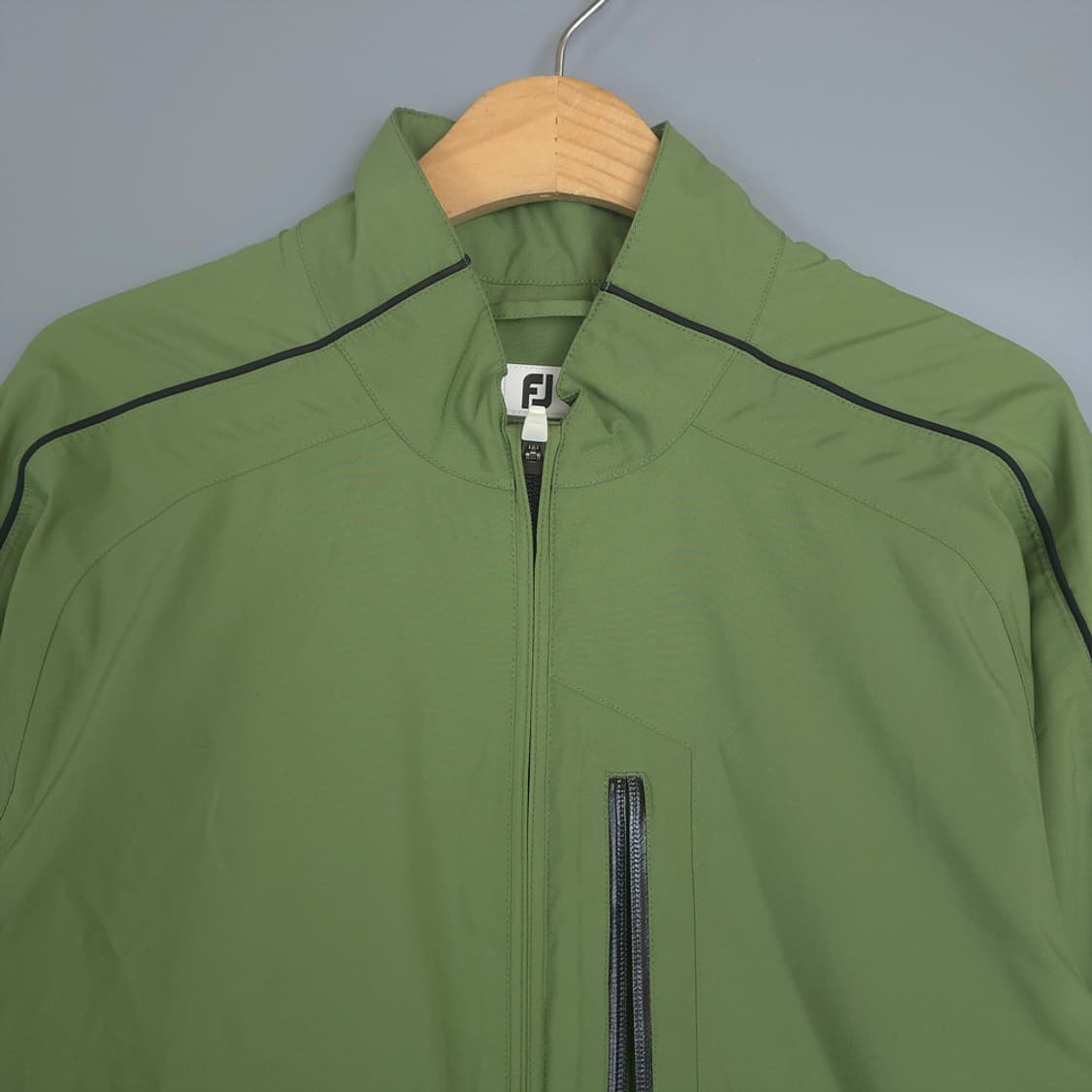 남성용 풋조이 FootJoy 배색 집업 바람막이 상품이미지3