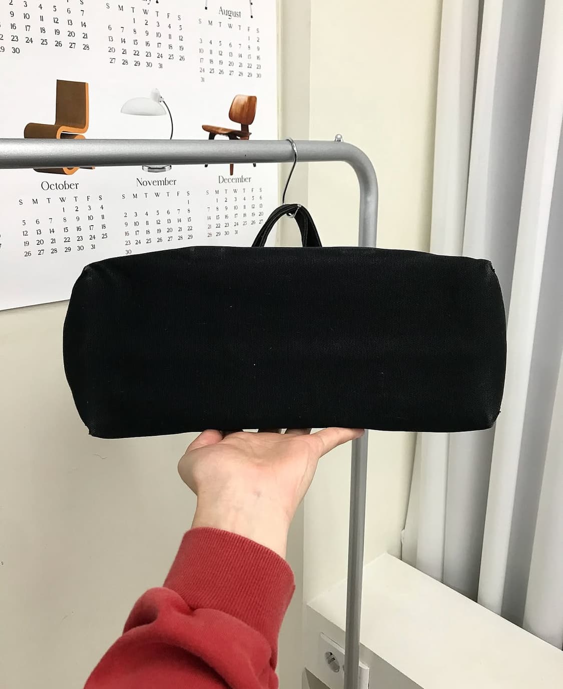 폴로 골드 빅포니 블랙 토트백 가방 상품이미지4