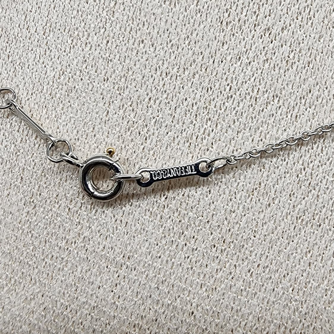 티파니 PT 엘사퍼레티 바이더야드 넥크리스 0.14ct/귀걸이0.16ct 상품이미지3