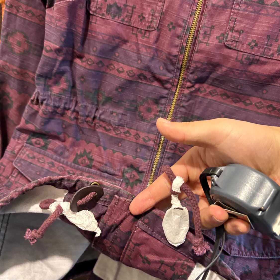 빈티지 아지텍 롱 자켓 새상품 상품이미지4