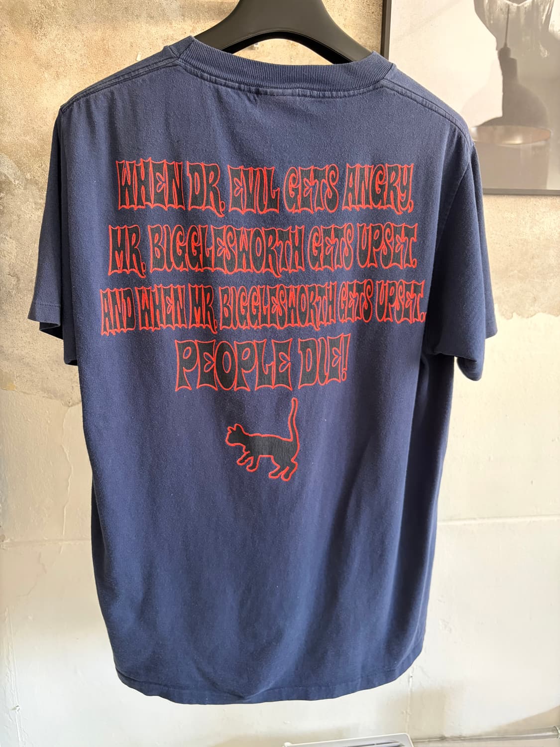 90s 오스틴 파워 닥터이블 무비 티셔츠 상품이미지3