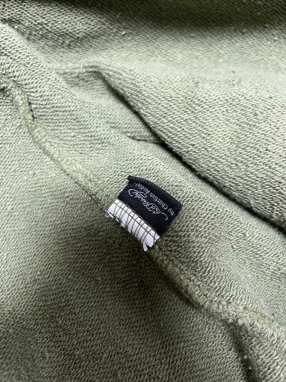 에드하디 타투 레터링 후드집업 XL 상품이미지7