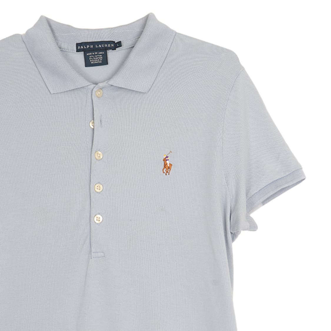 폴로랄프로렌 포니 PK Sax 하프 티셔츠 (L) 상품이미지3