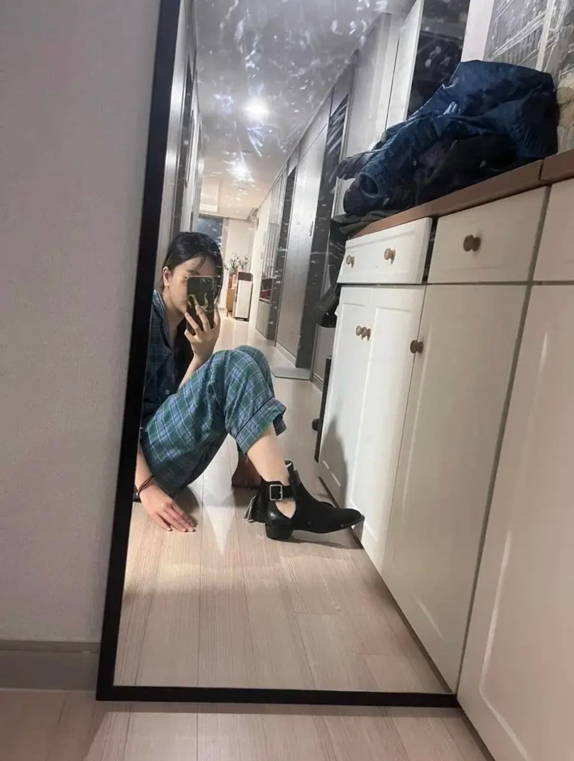 [ZARA] 버클 앵클 부츠 (착샷) 상품이미지10