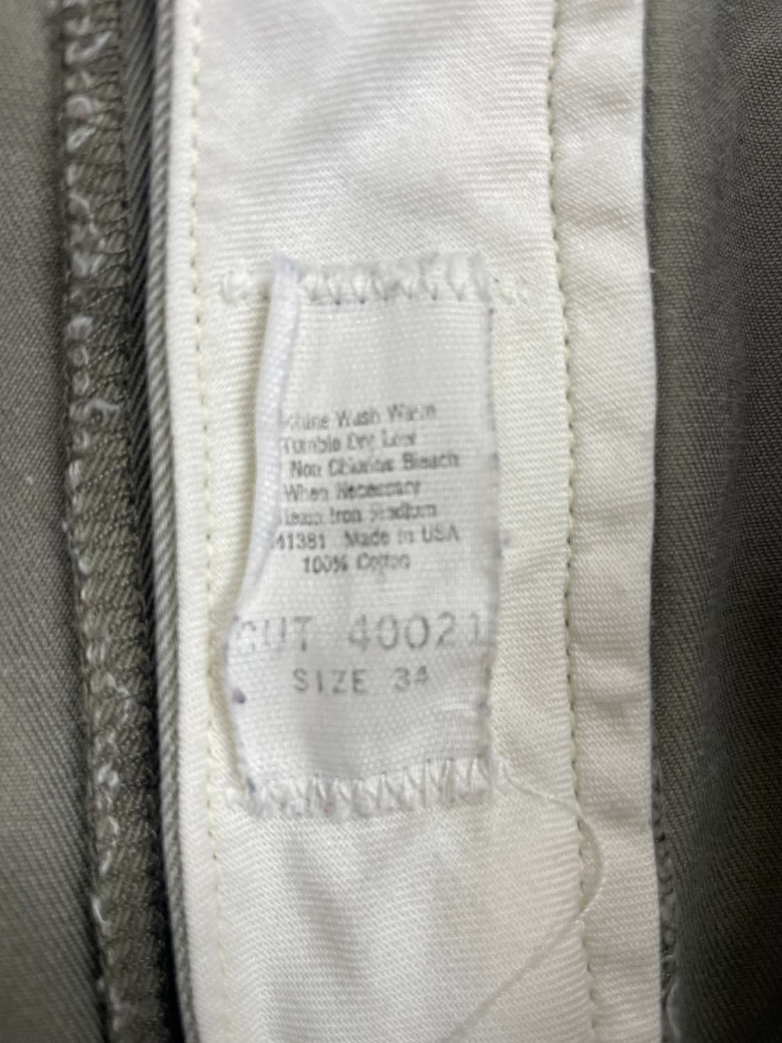 90s made in usa Polo chino 상품이미지8