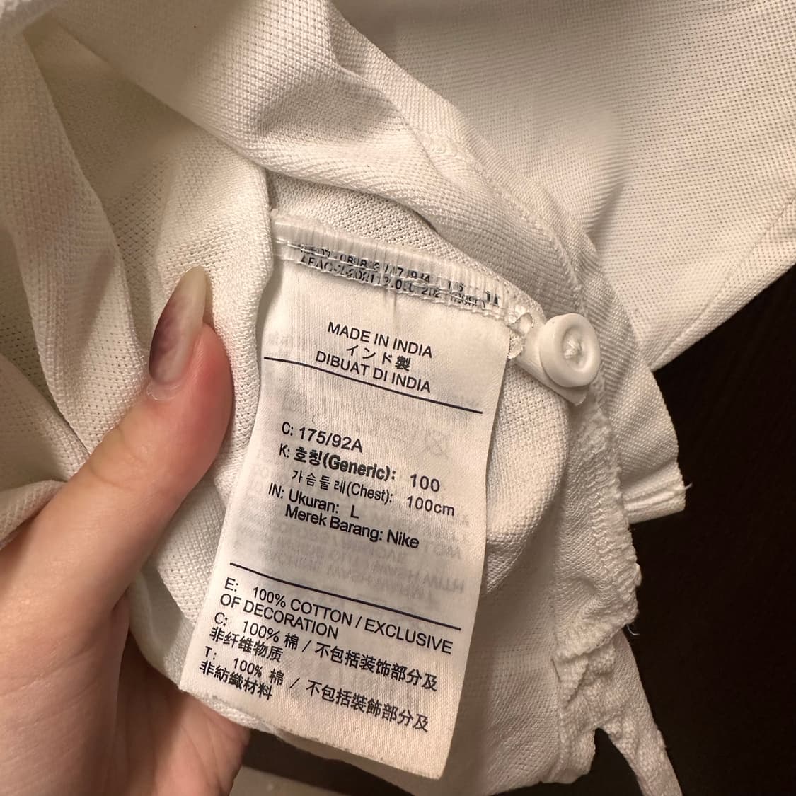 나이키 반팔 카라티셔츠  상품이미지3