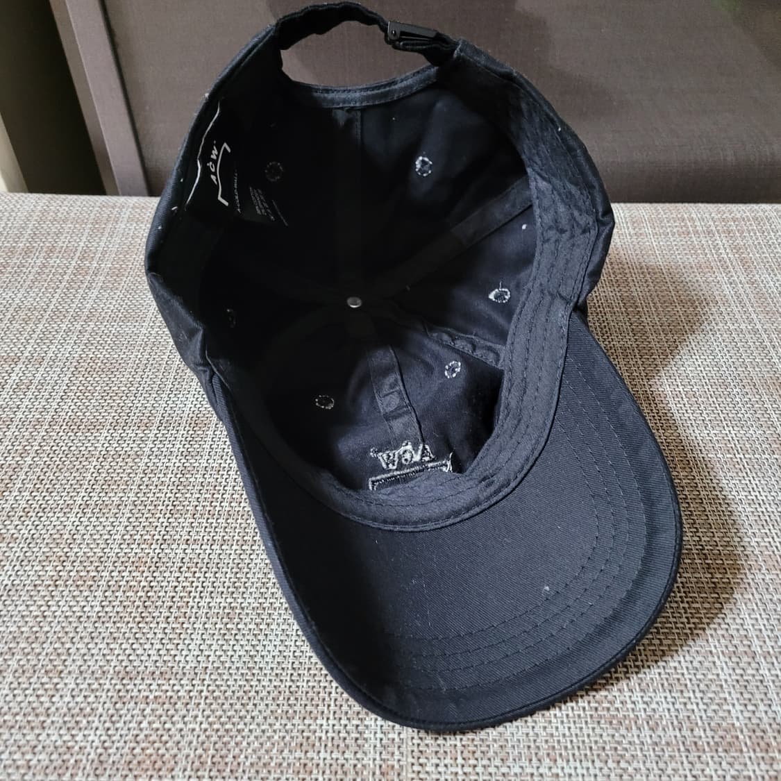 A-COLD-WALL* ACW 어콜드월 블랙 면 모직 모던 볼캡 M 사이 상품이미지4