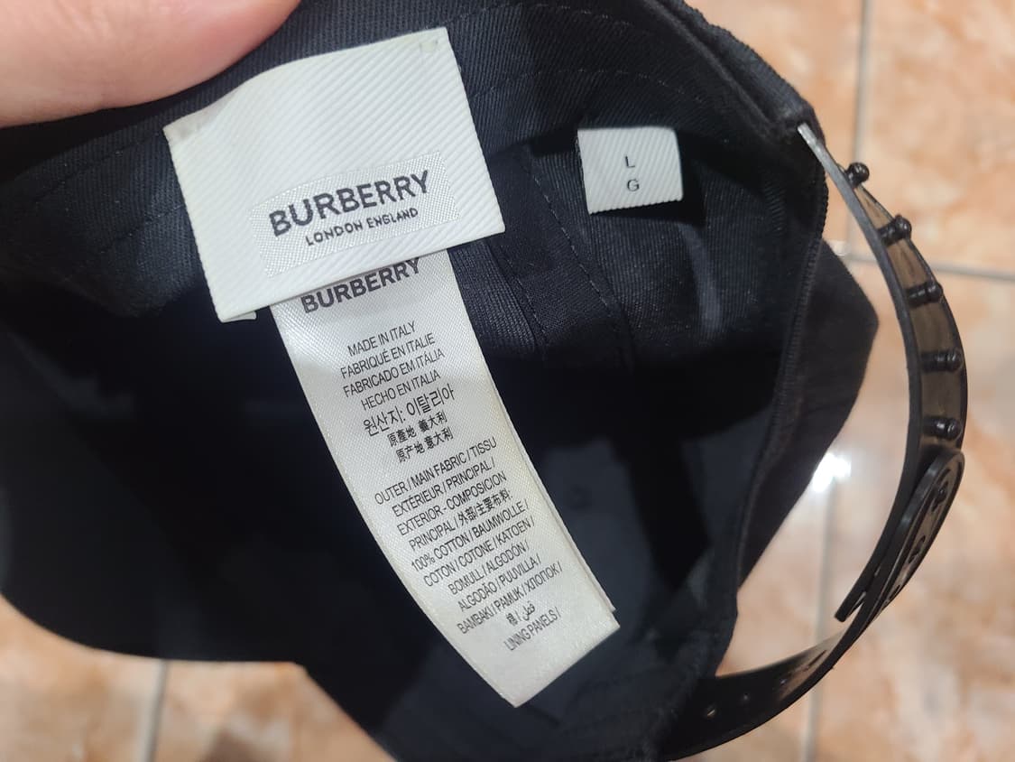 버버리 스냅백 상품이미지5