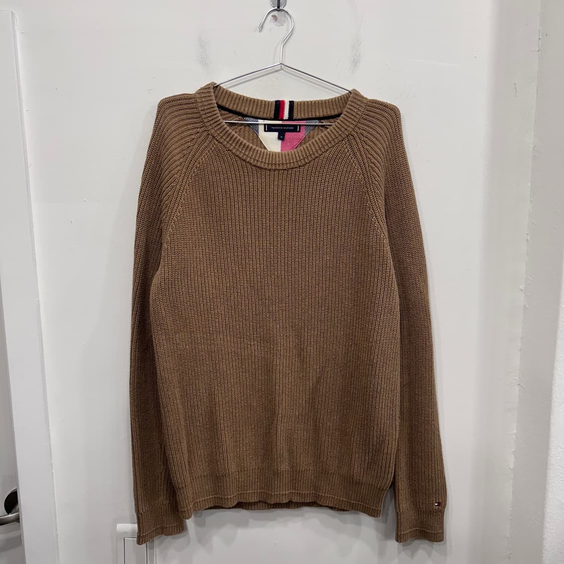 타미힐피거 래글런 헤비코튼 오버핏 니트 상품이미지2