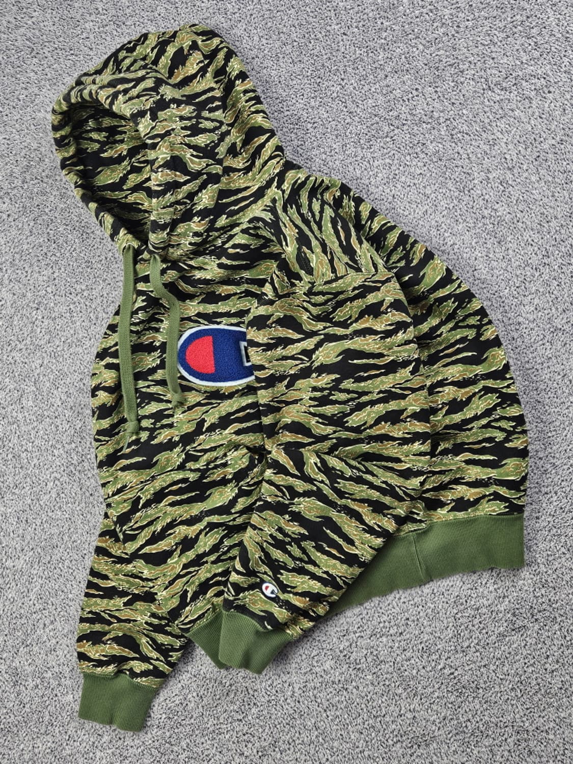 챔피온 카모플라쥬 패턴 후드 티셔츠 ( L ) / 10439 상품이미지3