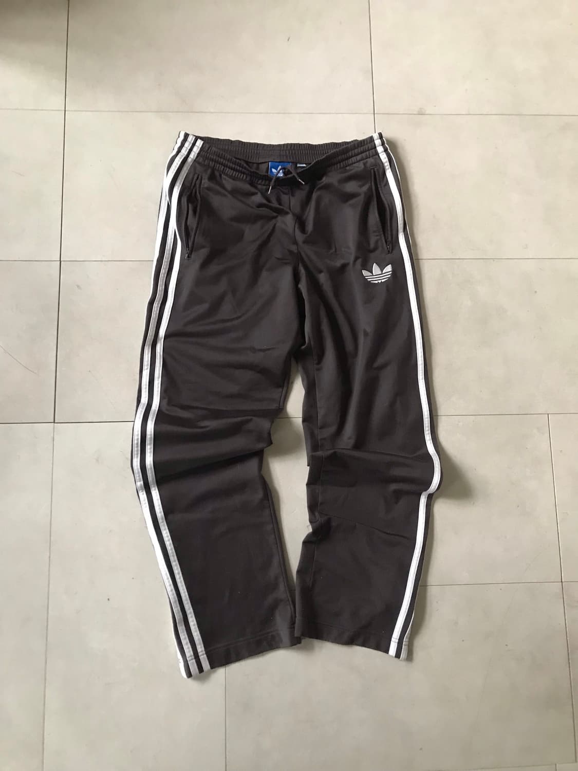 아디다스 초코브라운 삼선 트레이닝 팬츠 상품이미지7