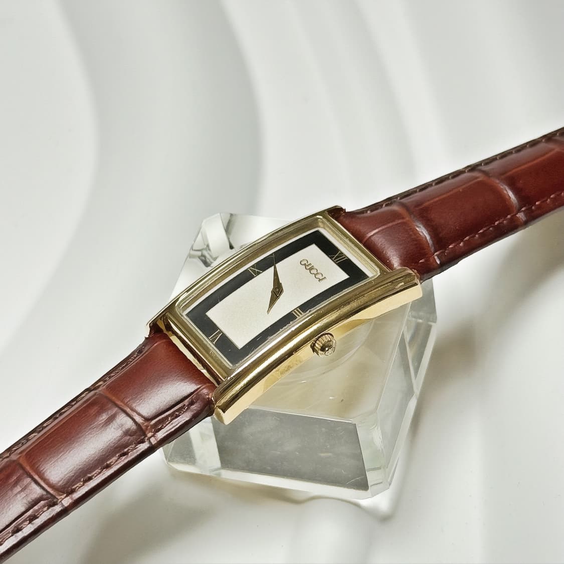 80's90's 구찌 빈티지 스퀘어 탱크 워치 상품이미지3