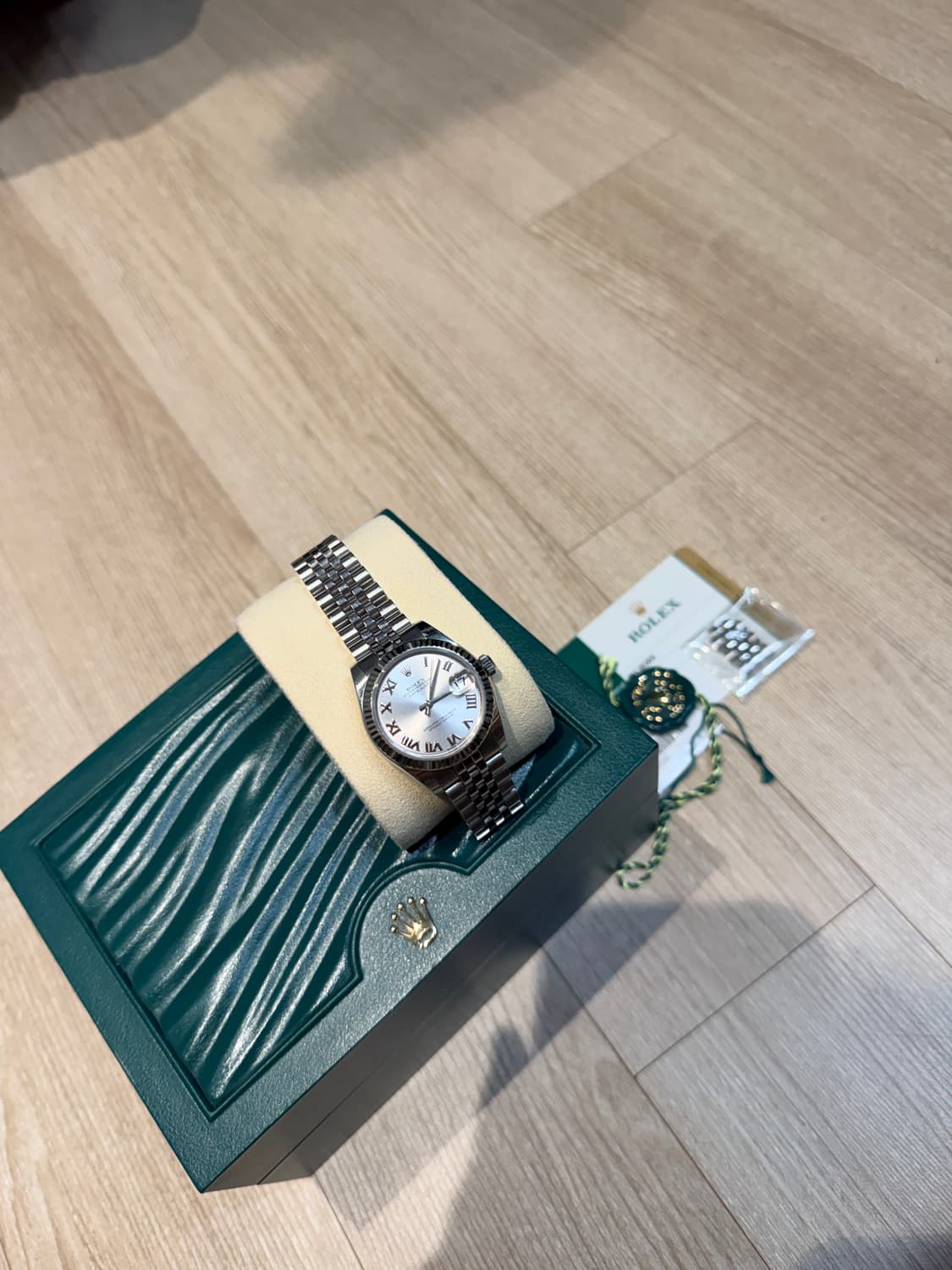 롤렉스 데이저스트 31mm 로듐로만 풀박스 풀구성 상품이미지6